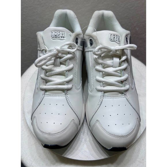 Drew Force Mens White Leather Athletic Walking Shoes Sneakers 40960-22 Sz 9.5 M main image 4